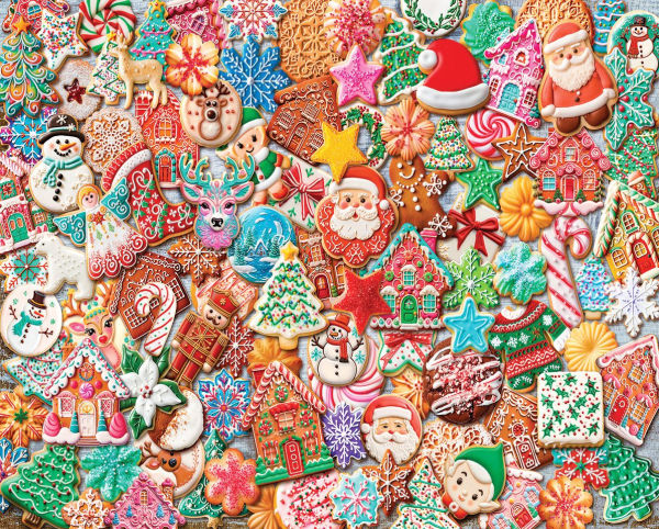 Christmas Cookies - 1000 Piece Jigsaw Puzzle