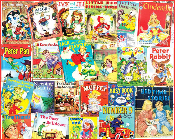 Vintage Fairy Tales 1000 Piece Puzzle