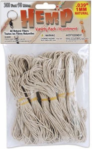 Title: Pepperell Braiding KM-355 Hemp Variety Pack 300 Feet/Pkg