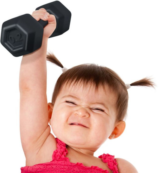 Buff Baby Dumbbell Rattle