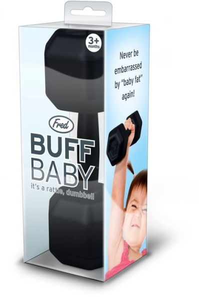 Buff Baby Dumbell Rattle