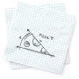 Alternative view 8 of Graph Napkins - 24 Count