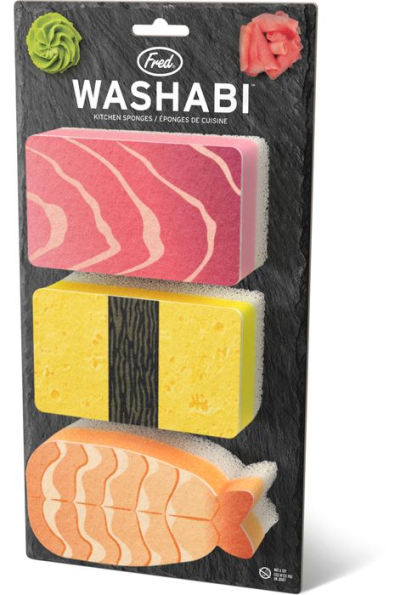 Washabi Sponges - Set of 3