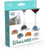 Alternative view 3 of Wine Lives Kitty Drink Markers