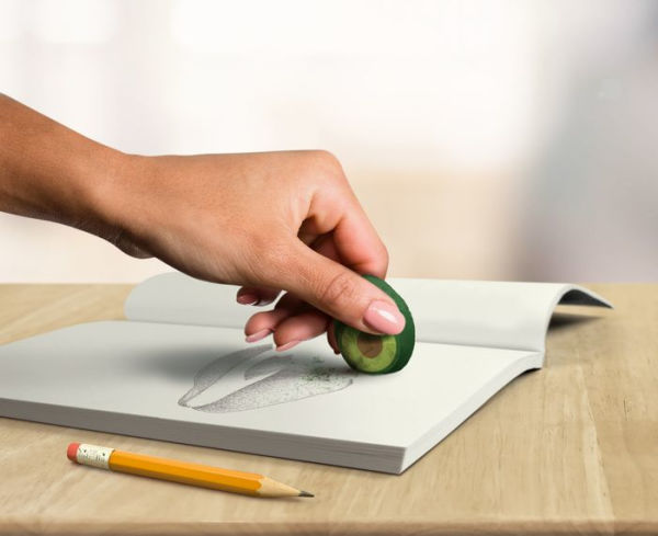 Avocado Erasers