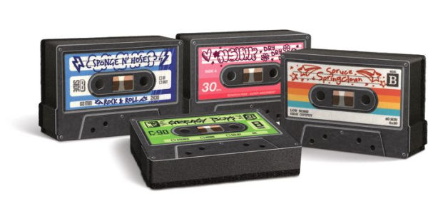 Mix Tapes Sponges - Set of 4