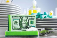 Alternative view 2 of Dirty Money Sponges - Set of 2