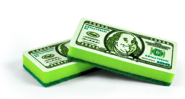 Dirty Money Sponges - Set of 2