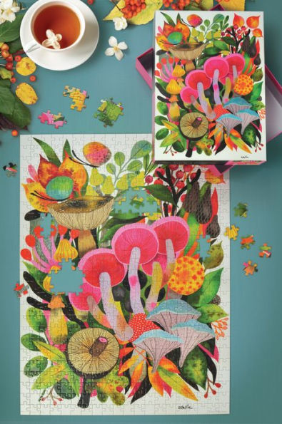 500 piece Dardik Mushrooms