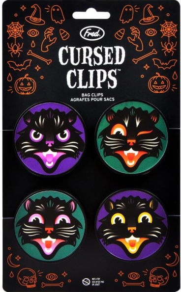 Cursed Cats Bag Clips