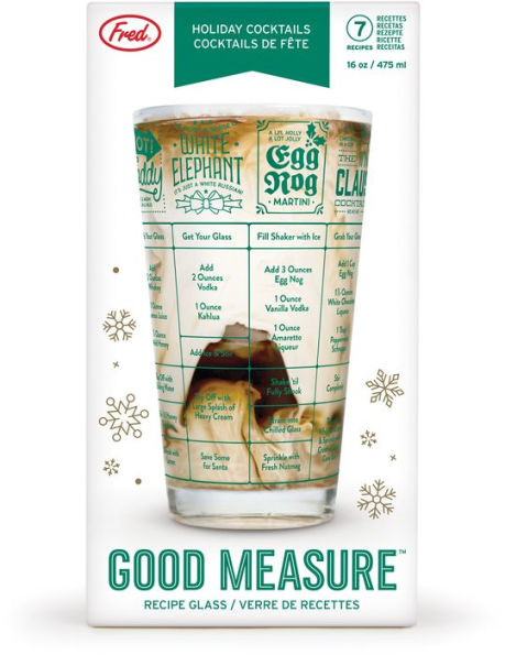 Good Measure Holiday Drinks by Fred & Friends