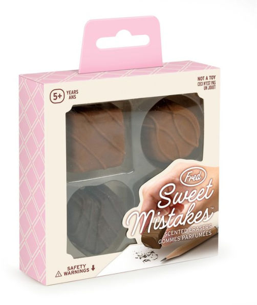 Sweet Mistakes Chocolate Erasers