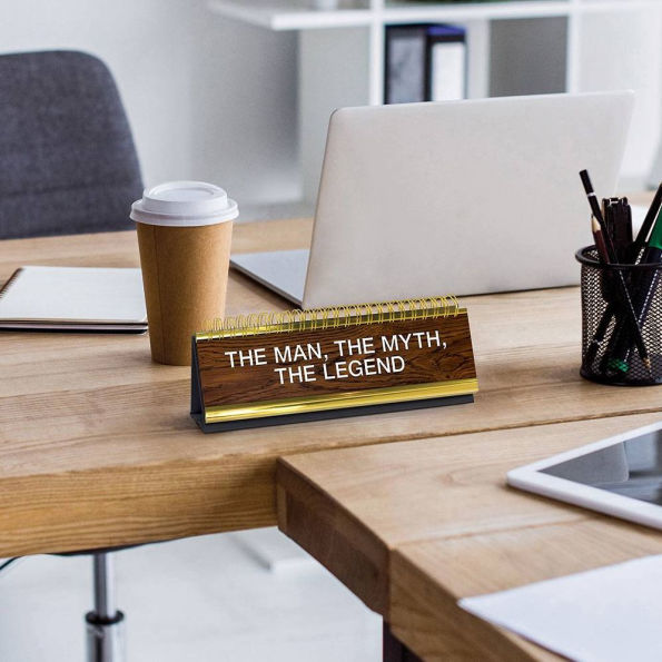 Dad Daily Desk Plaque