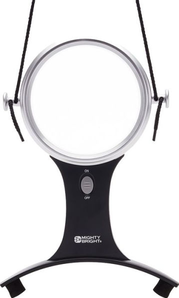 Lighted 4" Handsfree Magnifier