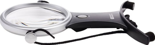 Lighted 4" Handsfree Magnifier