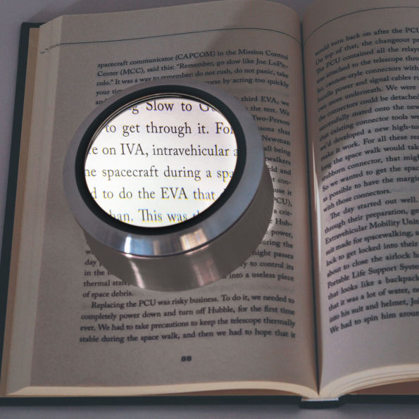 WITHit Rechargeable Lighted Dome Magnifier