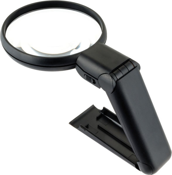 WITHit Stand Hands-Free Lighted Magnifier
