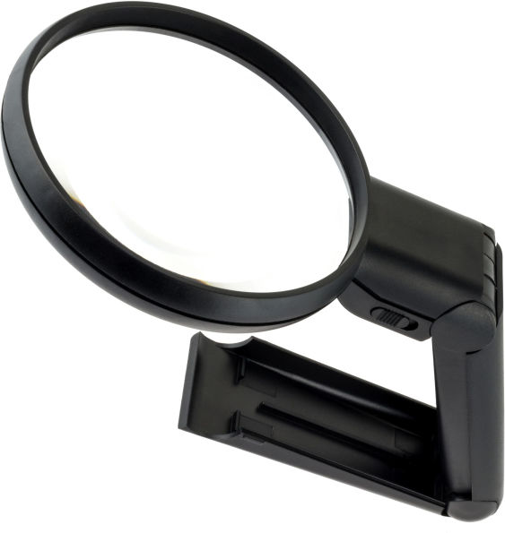 WITHit Stand Hands-Free Lighted Magnifier