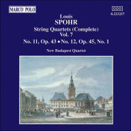 Title: Spohr: Complete String Quartets, Vol. 7, Artist: Spohr / New Budapest Quartet