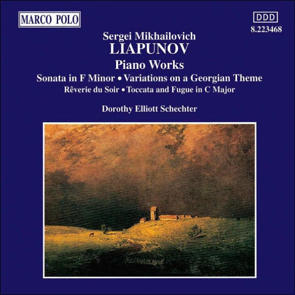 Liapunov: Piano Works