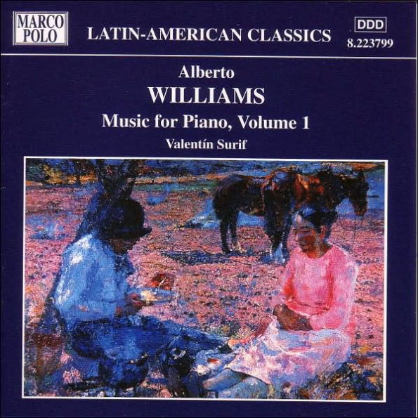 Williams: Music for Piano, Vol. 1