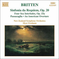 Title: Britten: Sinfonia da Requiem; Four Sea Interludes; Passacaglia, Artist: Myer Fredman