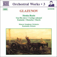 Title: Glazunov: Stenka Razin; Une f?te slave; Cort?ge solonnel; Fantaisie; Mazurka; March, Artist: Glazunov / Krimets / Moscow Sym