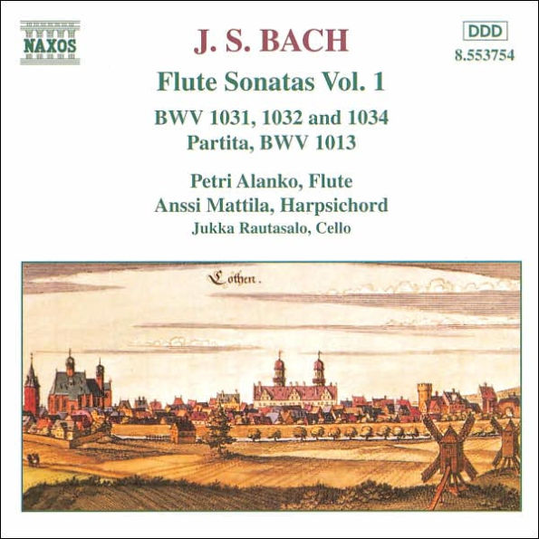 J. S. Bach: Flute Sonatas, Vol. 1