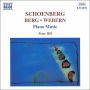 Schoenberg, Berg, Webern: Piano Music