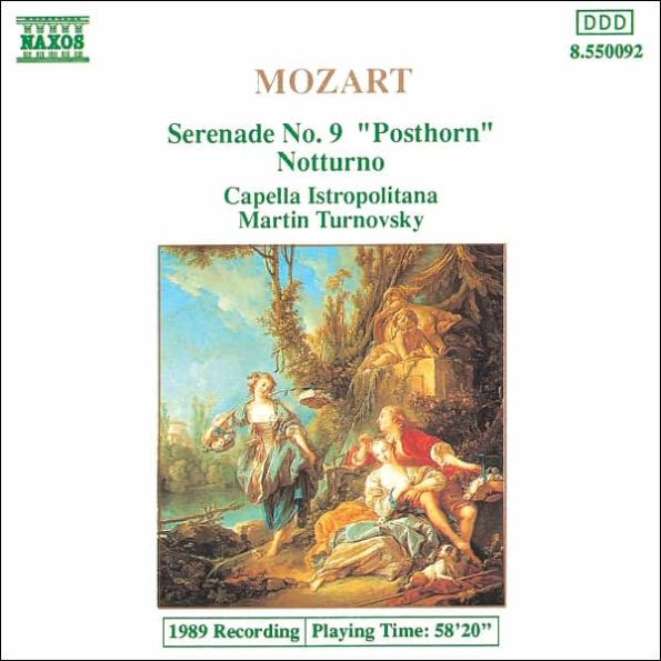 Mozart: Serenade No. 9 "Posthorn"; Notturno