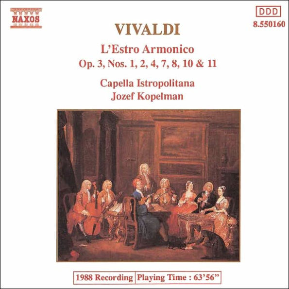 Vivaldi: L'Estro Armonico, Op. 3, Nos.1, 2, 4, 7, 8, 10, 11