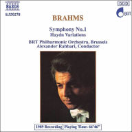 Title: Brahms: Symphony No. 1; Haydn Variations, Artist: Alexander Rahbari