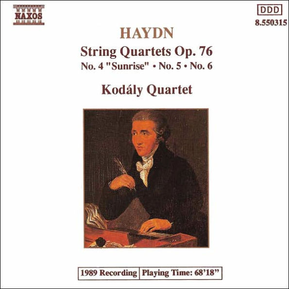 Haydn: String Quartets, Op. 76, No. 4 "Sunrise", No. 5, No. 6