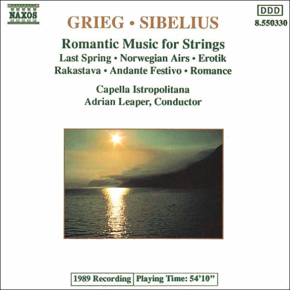 Grieg, Sibelius: Romantic Music for Strings