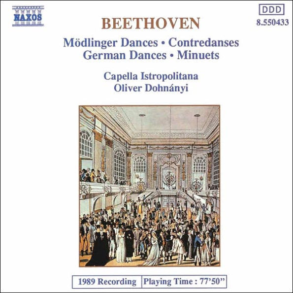 Beethoven: M¿¿dlinger Dances; Contradanses; German Dances; Minuets