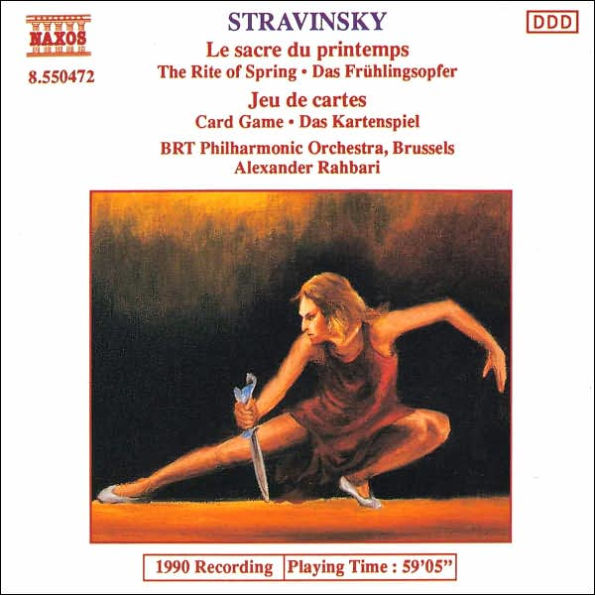 Stravinsky: Le sacre du printemps; Jeu de cartes