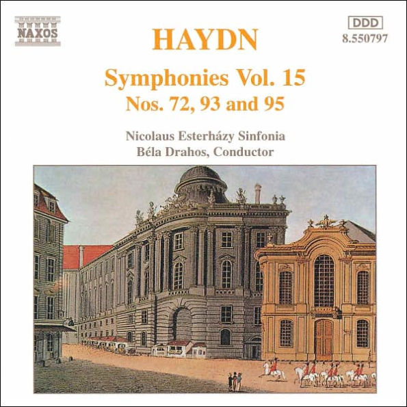 Haydn: Symphonies, Vol. 15 - Nos. 72, 93 & 95