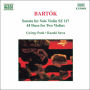 Bart¿¿k: Sonata for Solo Violin, Sz 117; 44 Duos for Two Violins