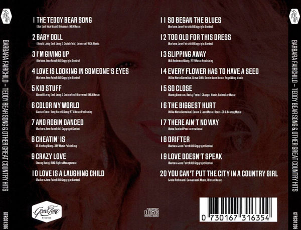 Sings Teddy Bear Song & Other Great Country Hits