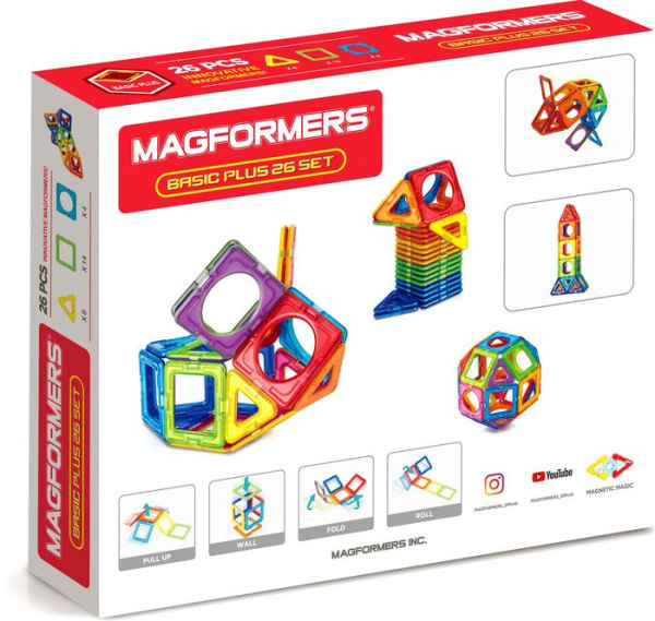 Magformers Basic Plus 26 Pieces