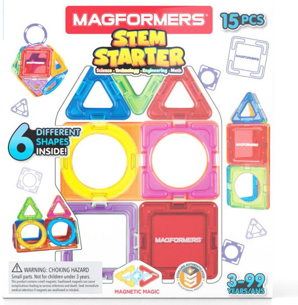 Magformers STEM Starter Builder 15Pc Set