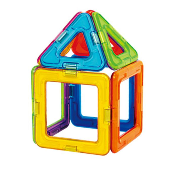 14 Building Piece Set Magformers Barnes Rainbow Noble® LLC Magformers, by | &