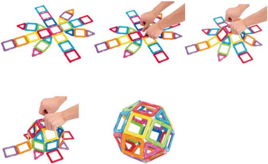 magformers rainbow 30 piece set