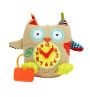 Dolce My First Owl Clock Plush