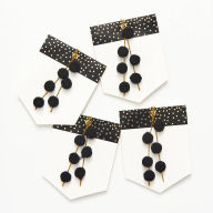 Title: Sophisticated Pom Hang Tags S/10