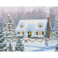 Holiday Boxed Cards Idyllic Winter House