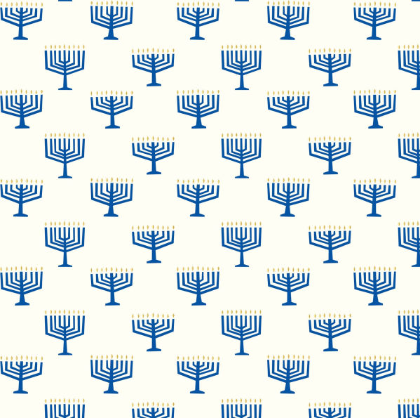 Hanukkah Roll Wrap Jumbo 10'