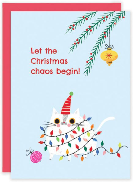 Chaos Cat Holiday Boxed Cards