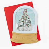 Title: Snow Globe Tree Holiday Card Set