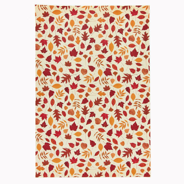 Autumn Leaves Flat Wrap